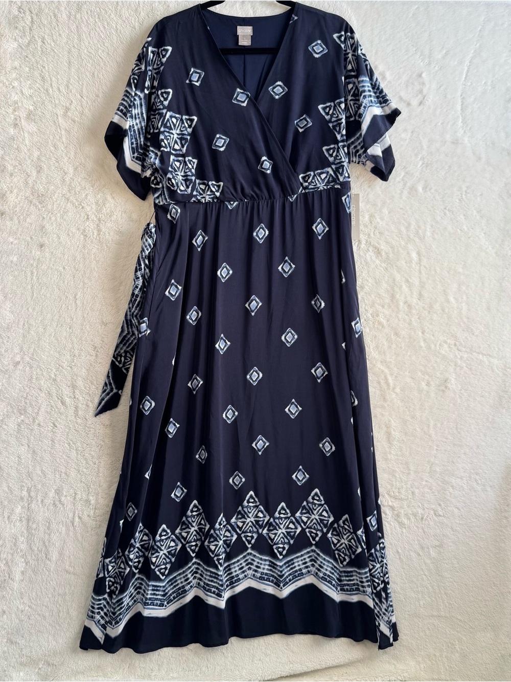 dress pattern wrap Summer Dawn PDF Women XS-XXXL Size:17 - XL Kathy Peter Pan Collar length skirt Soft Tulle